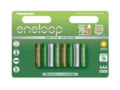 Eneloop micro 8 Botanic 750 mAh micro akkumulátor